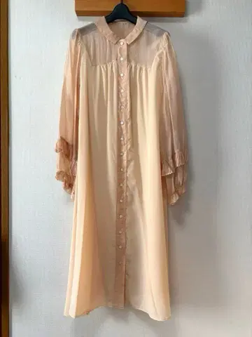 papier x FREAK'S STORE sheer dress gown