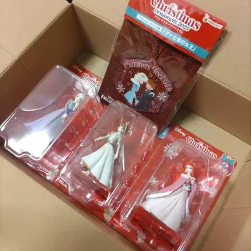 디즈니 크리스마스 피규어 세트