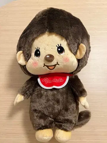 몽치치 봉제 인형 약 30cm 브라운