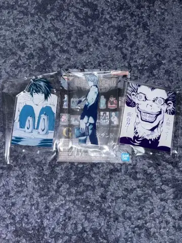 데스노트 제일복권 G상 아크릴 스탠드 3종