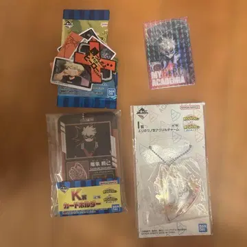 제일복권 나의 히어로 아카데미아 바쿠고 카츠키 아크릴 참 카드 홀더