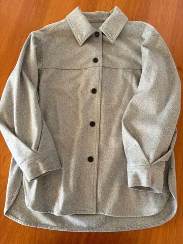 그린 라벨 릴랙싱 멜톤 셔츠 자켓 울 혼방