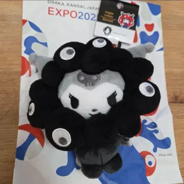 먀쿠먀쿠 산리오 블랙먀쿠 변신 봉제인형 쿠로미 EXPO2025