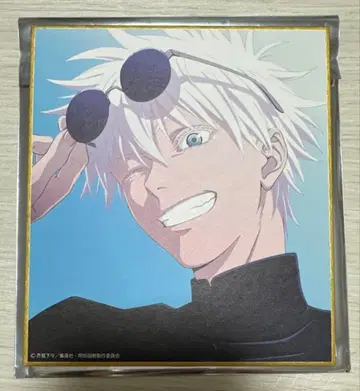 애니메이션 주술회전전 회옥옥절 미니 색지 고죠 사토루