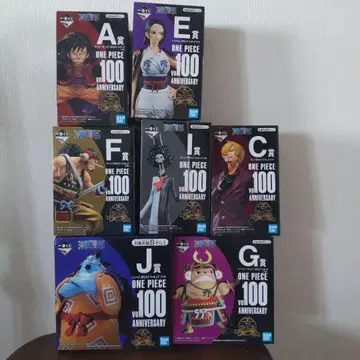 제일복권 원피스 vol.100 Anniversary 피규어 세트