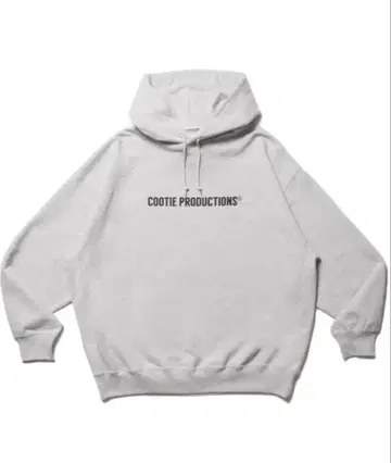 COOTIE PRODUCTIONS 그레이 후드티