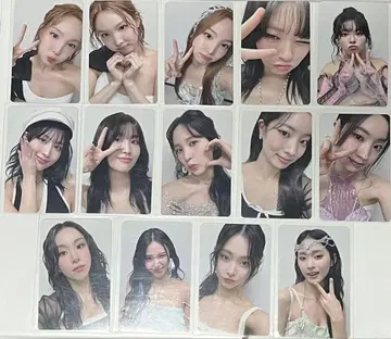 TWICE DIVE 트레이딩 카드 세트