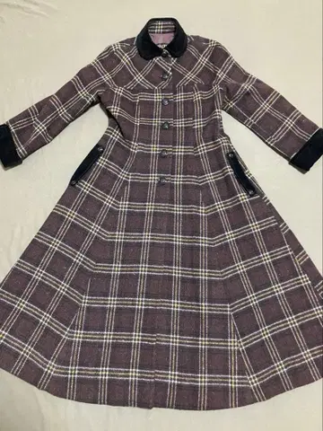 쇼와 레트로 70년대 RICH GIRL 롱 코트 [일본제] 쿠라로리