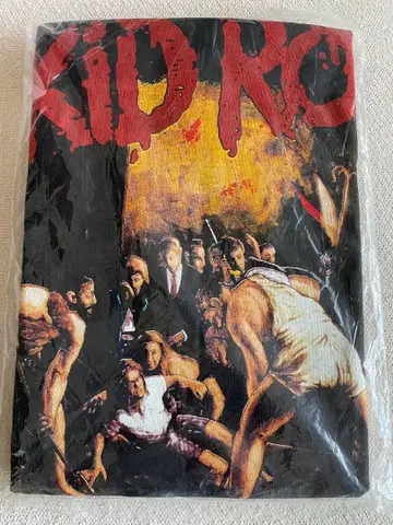 [당시물] SKID ROW 밴드 T셔츠 (L 사이즈)