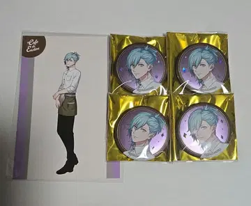 우타프리 미카제 아이 스이파라 라이에모 콜라보 캔뱃지 특전 엽서