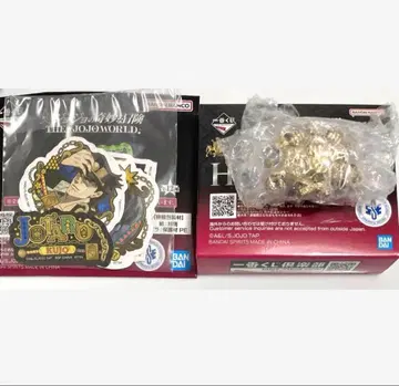 죠죠의 기묘한 모험 제일복권 H상 핀즈 스티커 쿠죠 죠타로 죠죠와