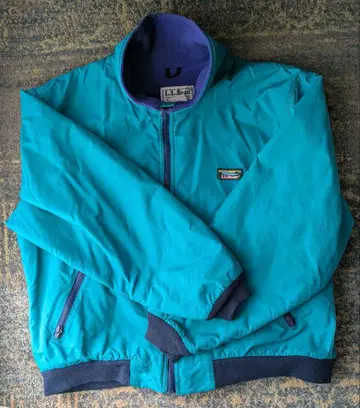L.L.Bean 터콰이즈 웜업 자켓 80s