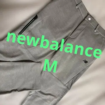 New Balance 그레이 팬츠 남성용 M 사이즈
