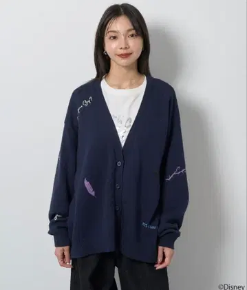 디즈니 Villains 말레피센트 니트 가디건 빌런즈