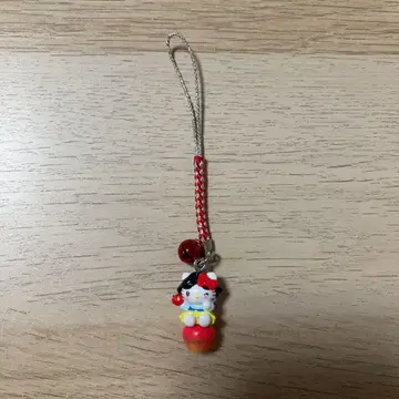Sanrio 헬로키티 신슈 사과 백설공주 키링 지역 한정