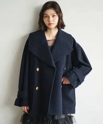 [ 가격 대폭 인하 ] 완판 코트 임페리얼 모사 숏 p코트