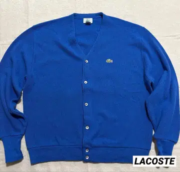라코스테 가디건 XL 사이즈 블루 IZOD