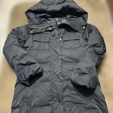 유니클로 +J 다운 코트 UNIQLO 블랙 다운 코트 M 사이즈 블랙