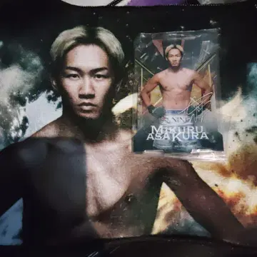 제일복권 RIZIN A상 아사쿠라 미쿠루 아크릴 스탠드 E상 응원 타월