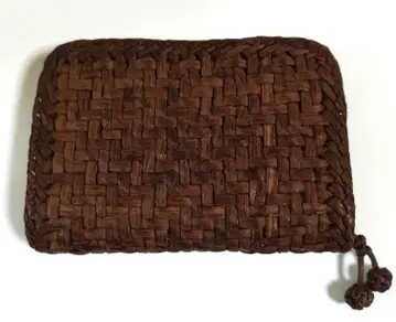 산포도 망태기 엮음 지갑 코인 케이스 공예품 미치노쿠 덩굴 공예소