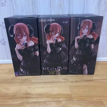 BiCute Dark 나카노 미쿠 피규어 3개 세트