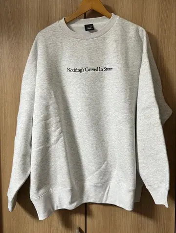 Nothing's Carved In Stone 트레이닝복 그레이 XL