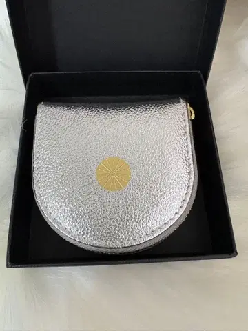 황궁 코인 케이스 실버 지갑