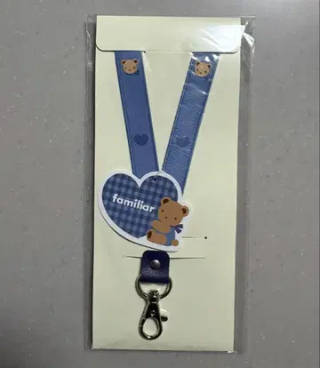 미사용 새상품 [ 파밀리아 ] 넥스트랩 블루