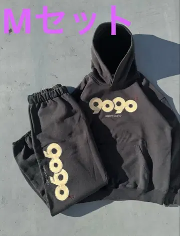 M 세트 다크 그레이 맨투맨