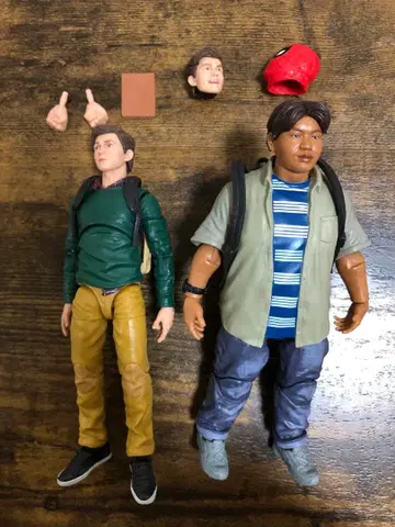 마블 레전드 피터 파커 & 네드 리드 2팩 피규어