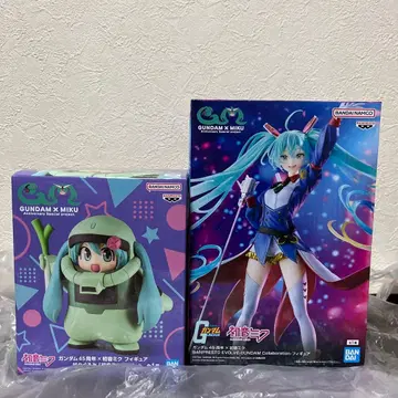하츠네 미쿠 피규어 건담 x 하츠네 미쿠 자쿠 반프레스토 에볼브