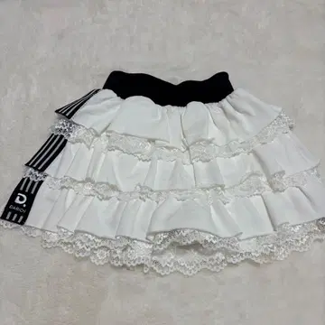 darich 스포티 라인 프릴 스커트