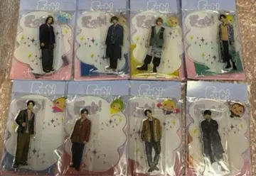 새상품 Hey! Say! JUMP 아크릴 스탠드 Fab! 8체 세트