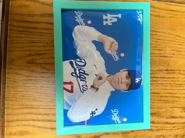 Dodgers 선수 17 사진 프레임 포함
