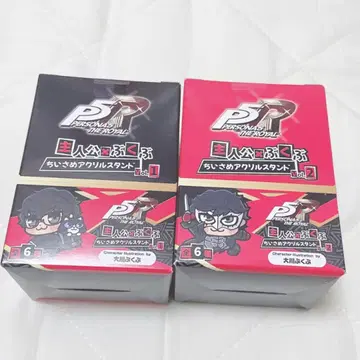 페르소나 5 더 로얄 주인공 x 부쿠부 작은 아크릴 스탠드 2종 세트