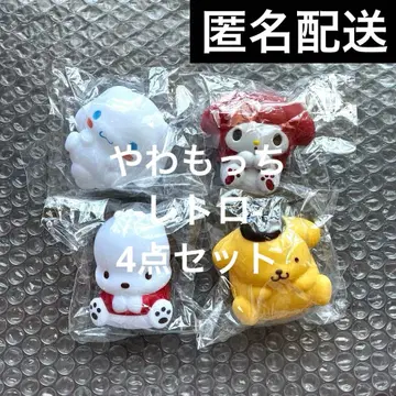 [ 익명 배송 ] 야와못치 산리오 캐릭터즈 레트로 4세트