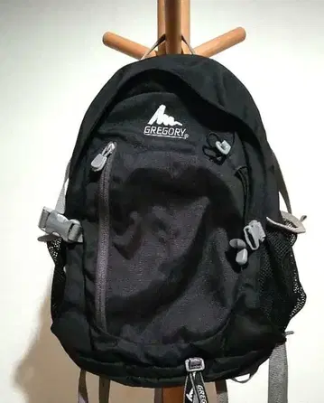 GREGORY 그레고리 구 로고/백팩/블랙