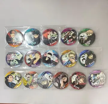 주술회전 시부야 사건 컬렉션 캔뱃지 컴플리트 전종 세트