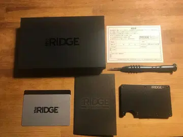 the RIDGE 스마트폰보다 얇은 지갑 티타늄