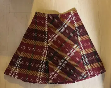 스나이델 snidel 로빙 체크 미니 스커트