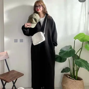 시마무라 non 하프 지퍼 원피스