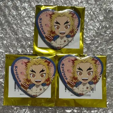 귀멸의 칼날 스트로베리 페스티벌 하트 캔뱃지 캔뱃지 렌고쿠 쿄쥬로