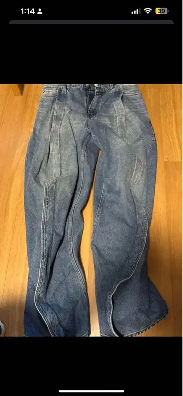 y/project 와이프로젝트 바나나 데님