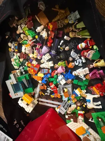 레고 미니 피규어와 블록 세트 미니 피규어