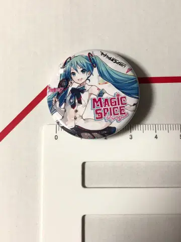 매지컬 미라이 2017 매직 스파이스 콜라보 하츠네 미쿠 캔뱃지