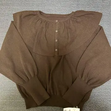 로리즈팜 브라운 스웨터 프리 사이즈