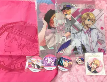 우타프리 쿠루스 쇼 클리어 파일 캔 배지 코스터 책받침 숄더백