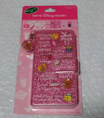 [ 미사용 ] 디즈니 후드 패턴 수첩형 스마트폰 케이스