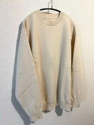 요네토미 섬유 리지드 캐시미어 스웨터