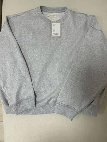 거의 미사용 MARKWARE 휴지 맨투맨 숏 사이즈 2 인기 그레이